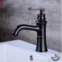 YLB0144-S Brass main body ORB basin faucet single handle wash basin tap
